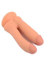 18 cm Çift Başlı Gerçekçi Dildo – Çift Taraflı Kullanım