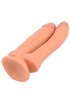 18 cm Çift Başlı Gerçekçi Dildo – Çift Taraflı Kullanım