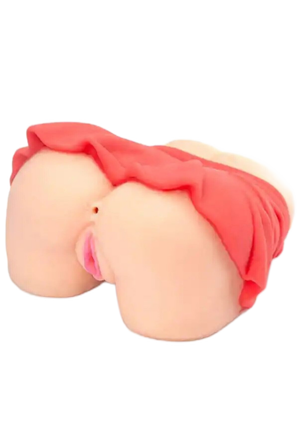 Etekli Çift Girişli Titreşimli Gerçekçi Kalça – Anal & Vajinal Uyumlu