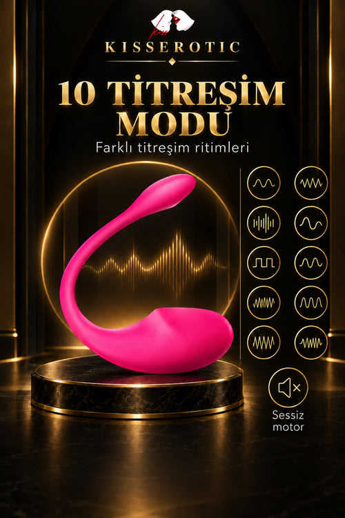 Telefondan kontrollü şarjlı yumurta vibratör — görsel 2