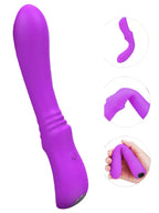 Esnek Ultra Güçlü Şarjlı Vibratör 18 cm