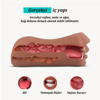 Lisa Gerçekçi Mastürbatör – Ağız, Vajina ve Anal Deneyim
