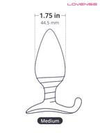 Lovense HUSH App Controlled Anal Plug 1.75"