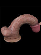 10.5” Dual Layered Platinum Silicone Realistik Penis 26.5 cm