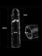 Flawless Şeffaf Penis Kılıfı 5 cm Uzatmalı