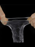 Flawless Şeffaf Penis Kılıfı 5 cm Uzatmalı