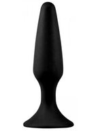 LoveToy Silicone Anal Plug S 11.5 cm Siyah