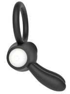 LoveToy Klitoris Uyarıcılı Titreşimli Silikon Penis Halkası