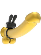 LoveToy Klitoris Uyarıcılı Titreşimli Silikon Penis Halkası