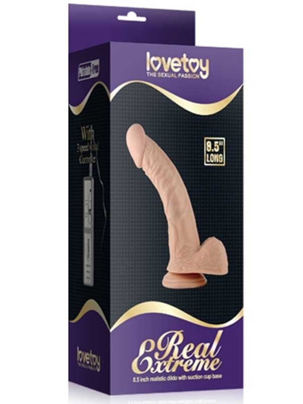 LoveToy Titreşimli Penis 22 cm