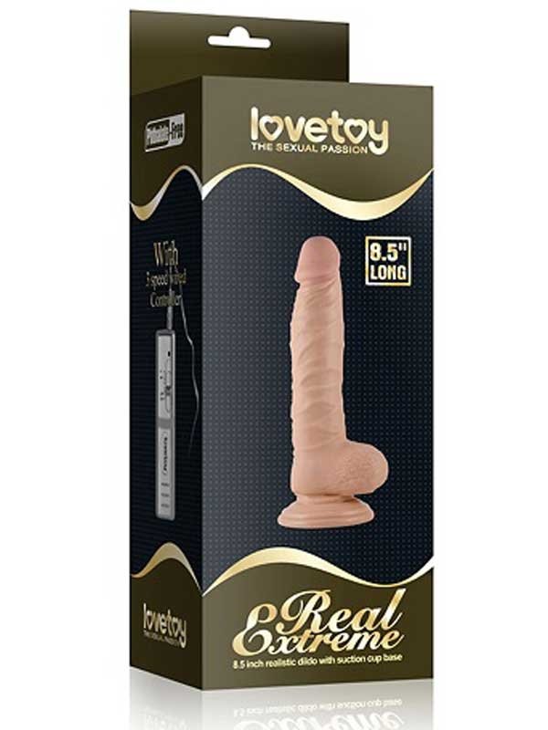 LoveToy Titreşimli Penis 21 cm