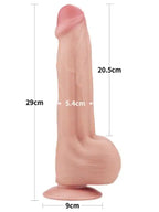 Dual Layer Çift Katmanlı Dildo 29 cm