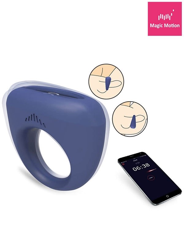 DANTE II Telefon Kontrollü Penis Halkası