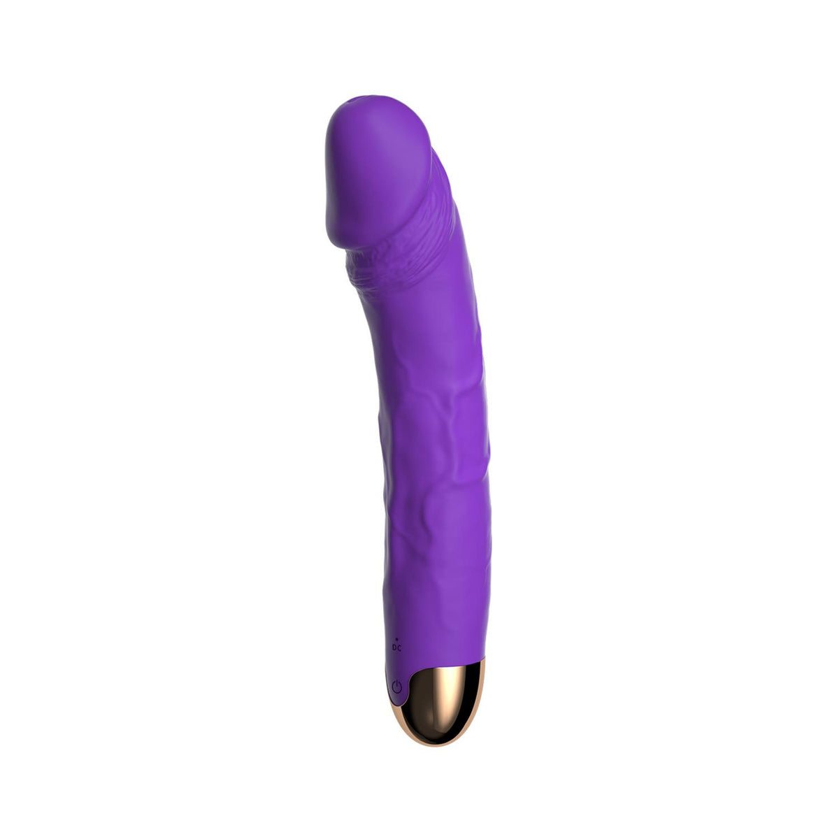 Modern Gerçekçi Dildo Vibratör Mor