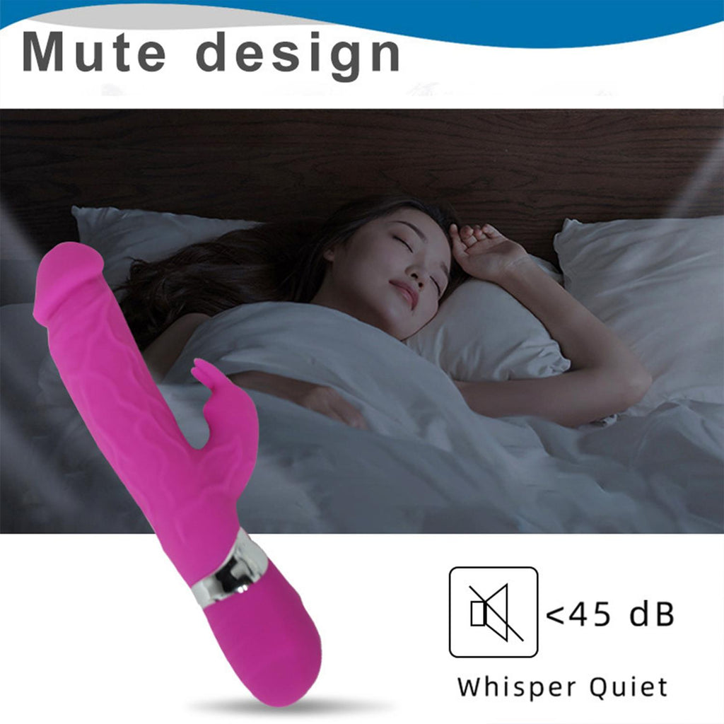 Modern Realistik Rabbit Vibratör Pembe