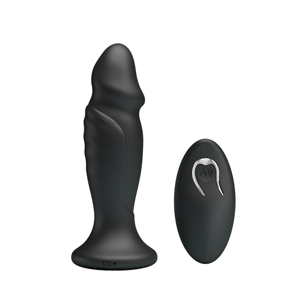Mr Play 12 Modlu Uzaktan Kumandalı Şarjlı Titreşimli Anal Plug