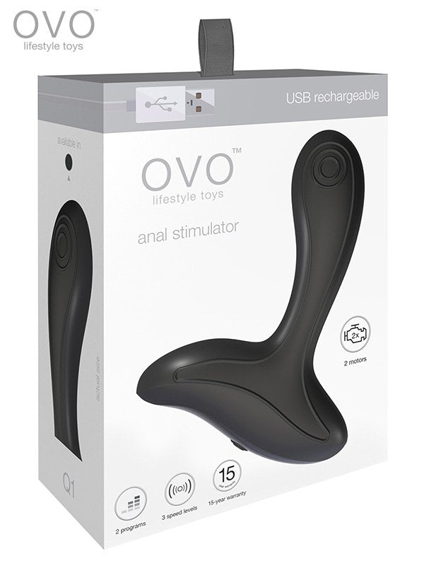 OVO Şarjlı Anal Vibratör Q1