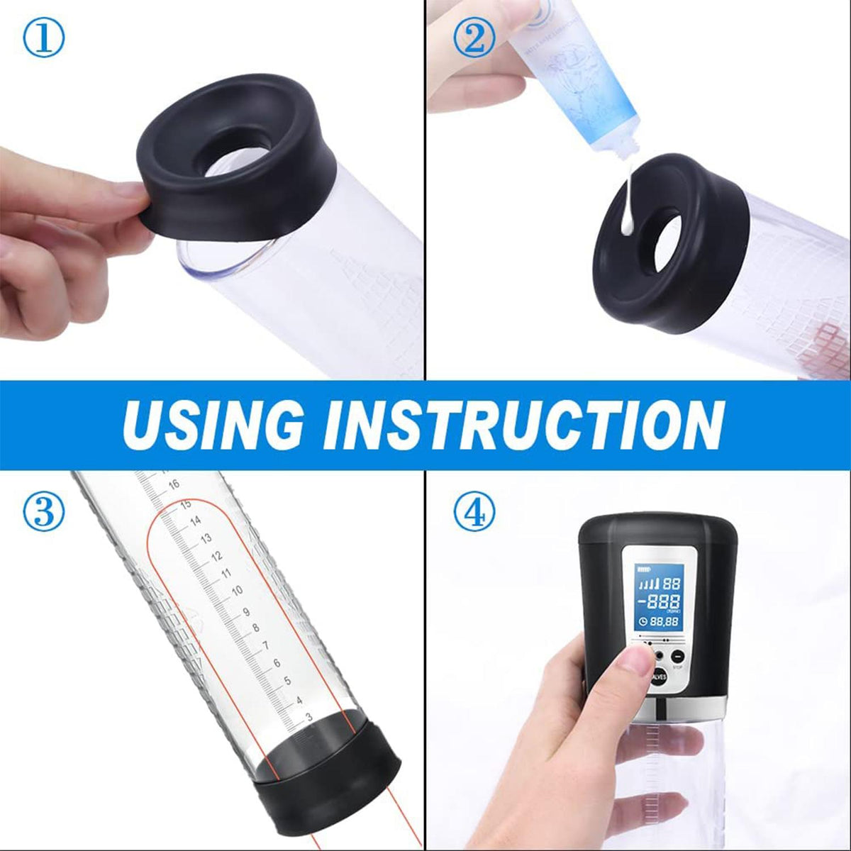 Passion Pump Pro Otomatik Vakum Penis Pompası