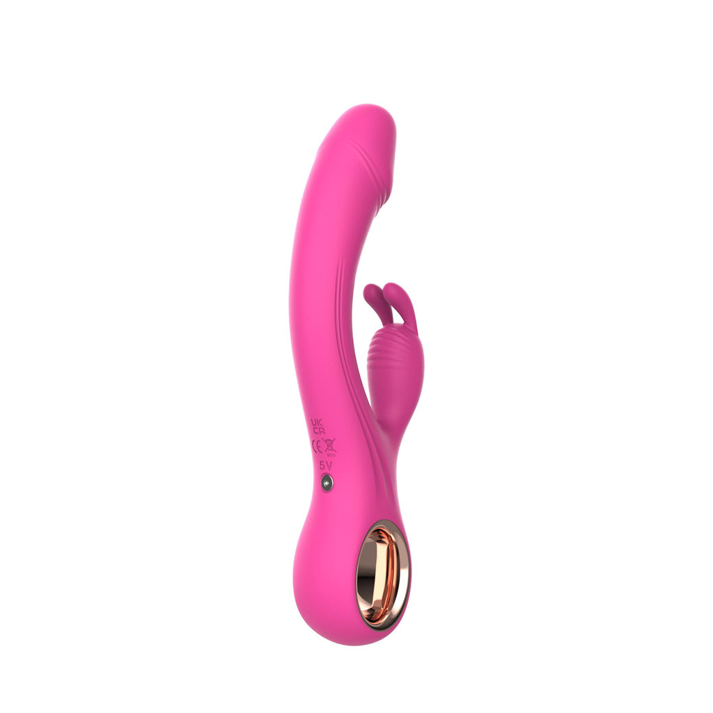 Pembe Tilki Çift Motorlu 2’si 1 Arada Rabbit Vibratör