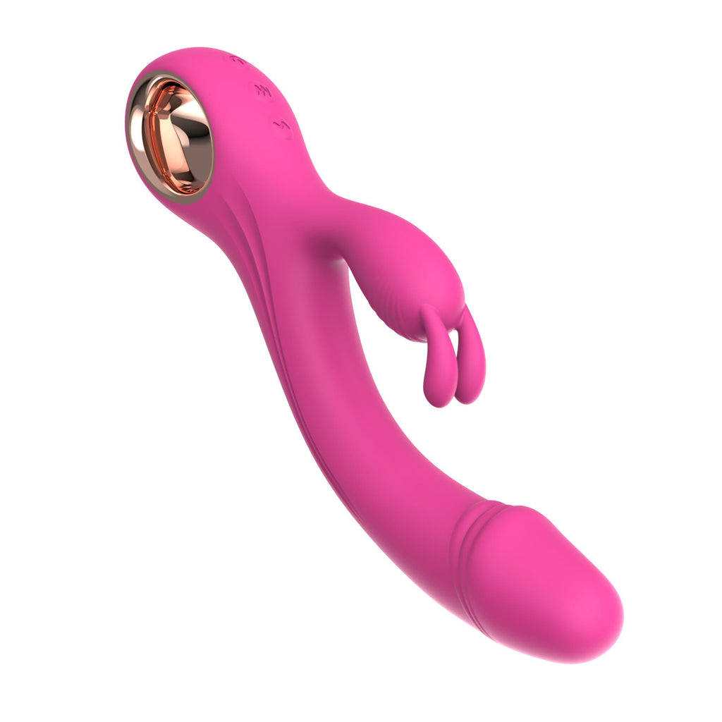 Pembe Tilki Çift Motorlu 2’si 1 Arada Rabbit Vibratör
