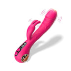Pembe Tilki LCD Ekranlı 2’si 1 Arada Rabbit Vibratör