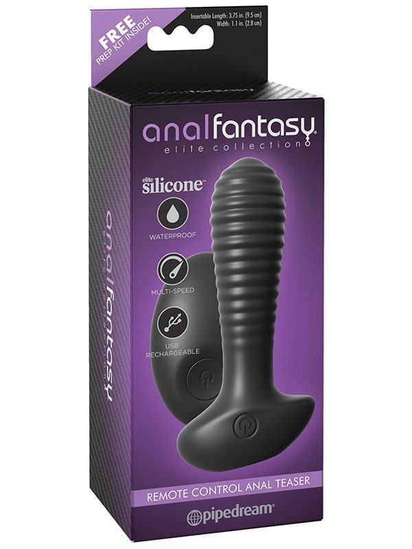 Şarjlı Uzaktan Kumandalı Anal Vibratör