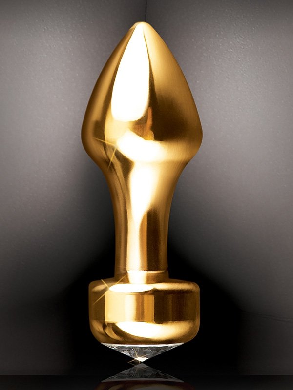 Mini Taşlı Metal Anal Plug