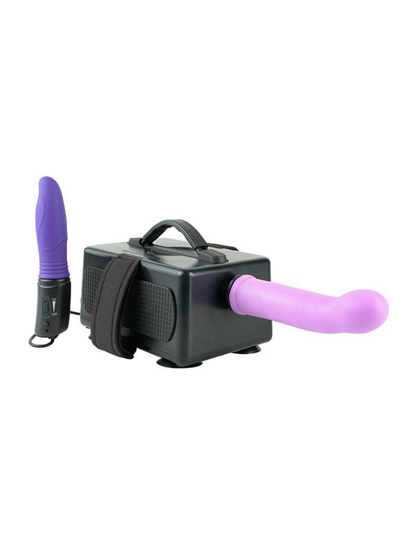 Seks Makinesi 2 Dildo ve 1 Vibratör