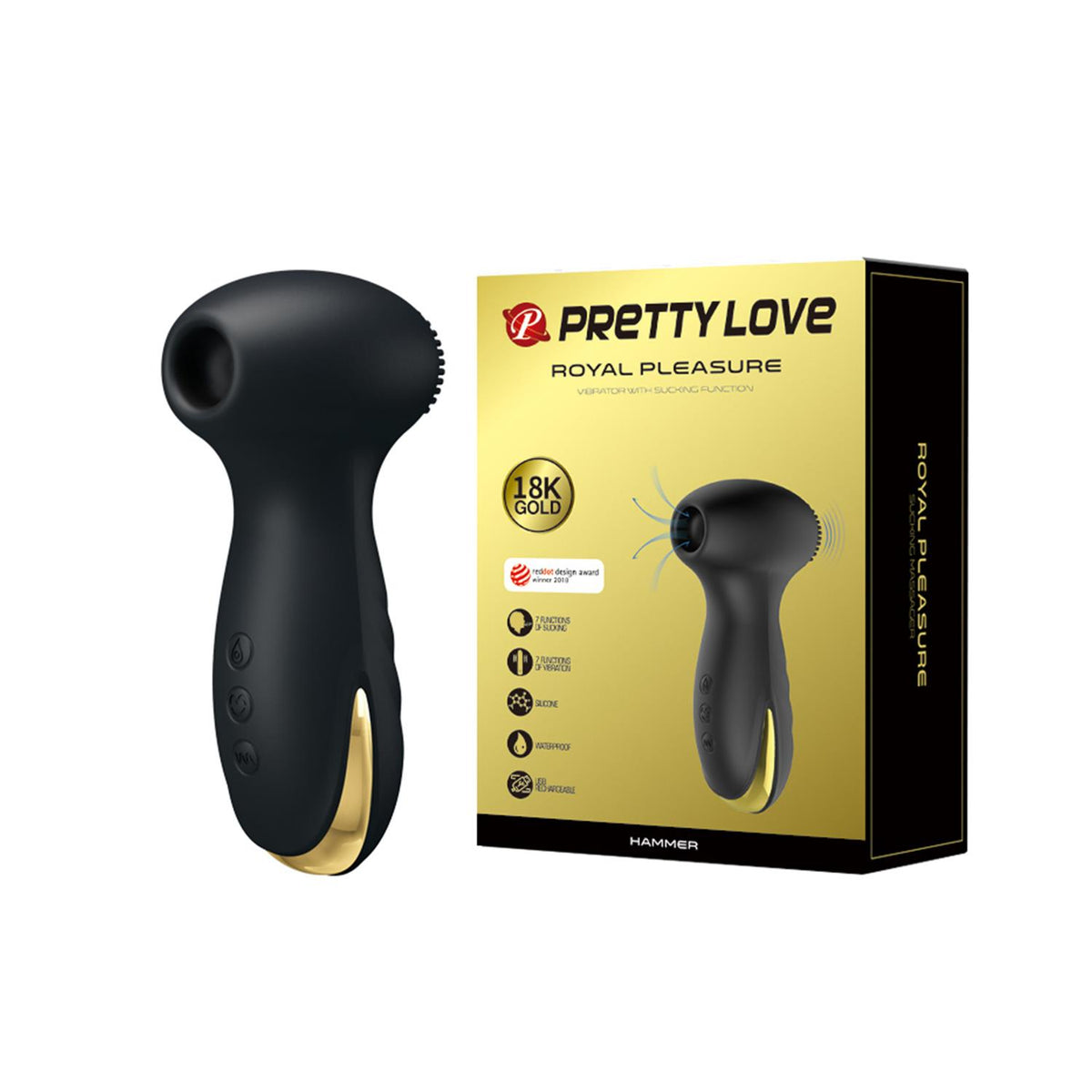 Pretty Love Hammer Vakumlu Klitoral Uyarıcı Vibratör