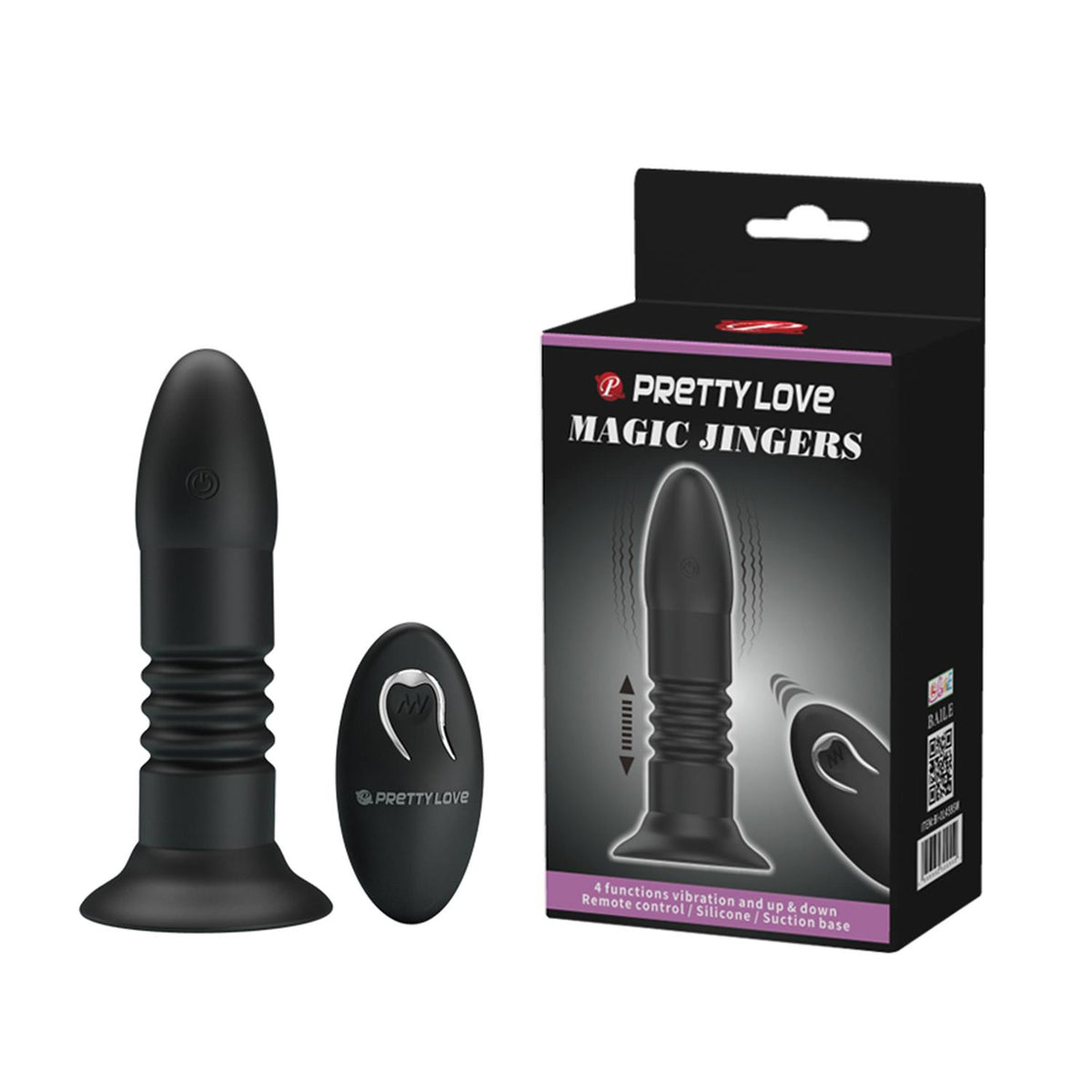 Pretty Love Magic Jingers Uzaktan Kumandalı Anal Plug