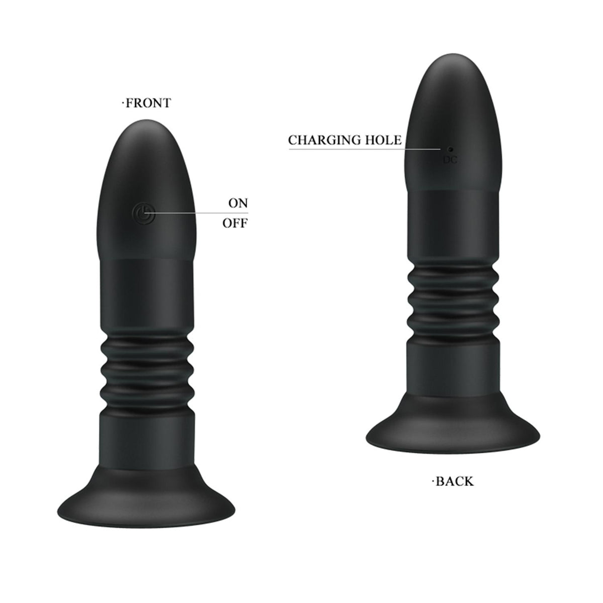 Pretty Love Magic Jingers Uzaktan Kumandalı Anal Plug