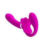 Pretty Love Valerie 12 Modlu Çift Motor Titreşimli Straplez Strap-On
