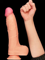 10″ Dual Layer Realistik Dildo 25 cm
