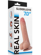 7" Dual Layer Oynar Derili Realistik Penis 18 cm