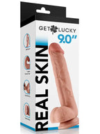 9" Dual Layer Oynar Derili Realistik Dildo 23 cm