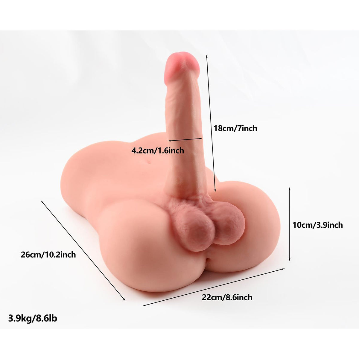 Realistik Dildo Kalça 3.5 kg