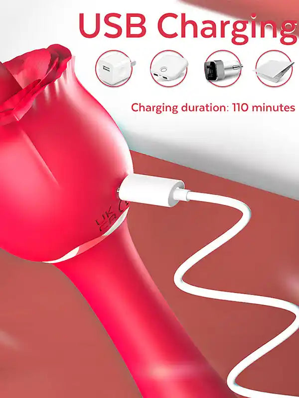 Erojen Bölge Etkili Çift Taraflı Şarjlı Vibratör