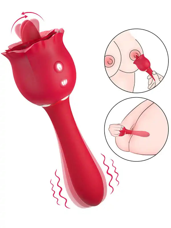 Erojen Bölge Etkili Çift Taraflı Şarjlı Vibratör