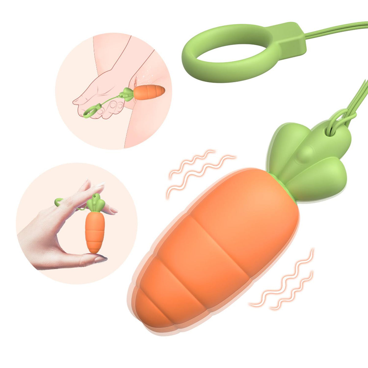 S-Hande Carrots Mini Vibratör