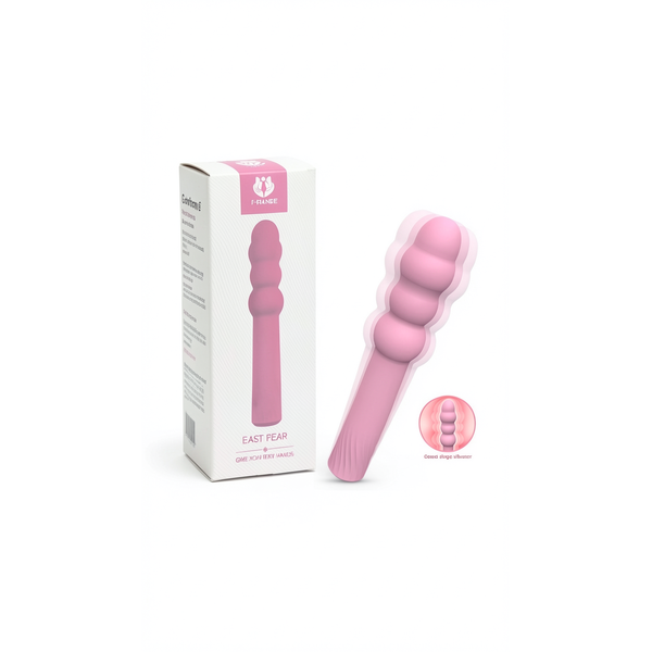 S-Hande East Pear Şarjlı 9 Modlu Gourd Shape Vibratör Pembe