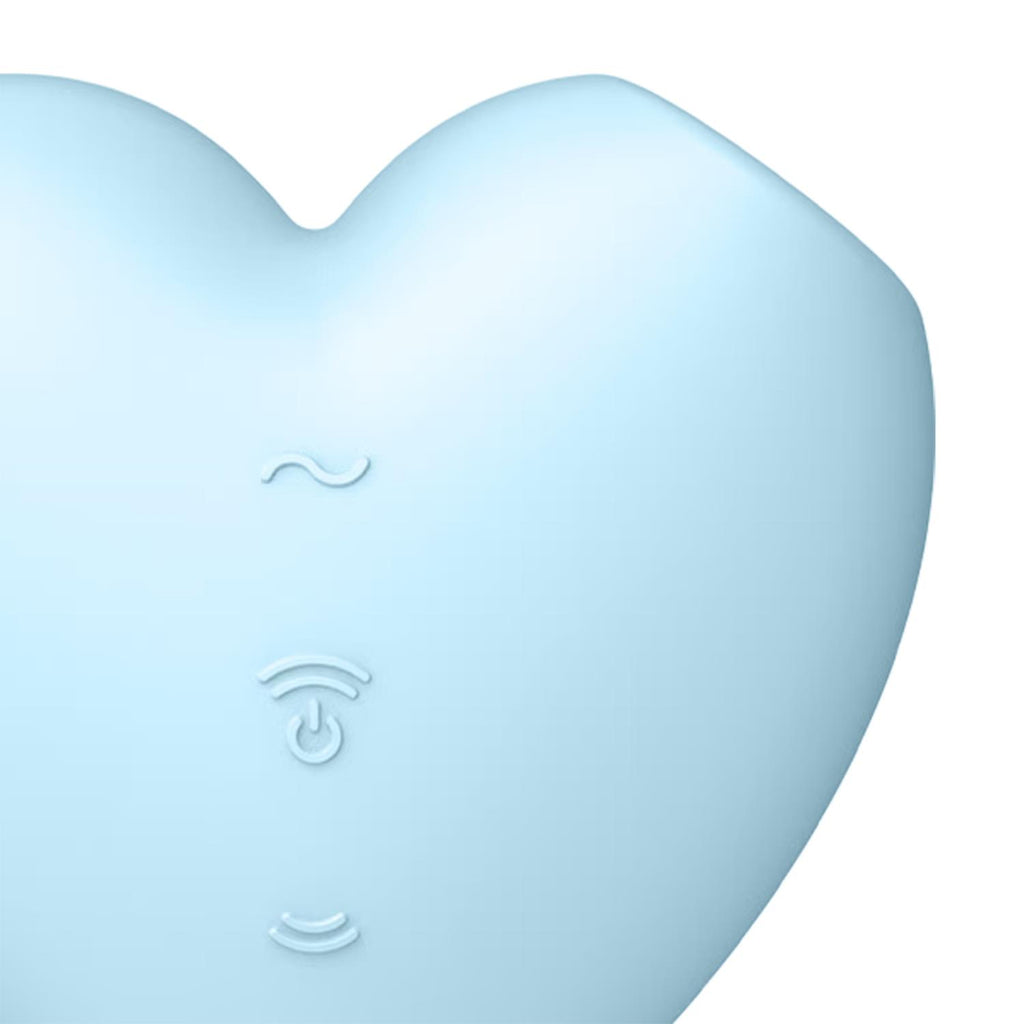 Satisfyer Cutie Heart Emişli Vibratör Mavi