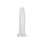 Şeffaf Fosforlu Silikon Dildo 13 cm