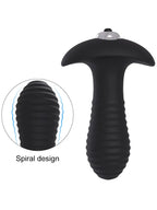 Giyilebilir Titreşimli Spiral Butt Plug