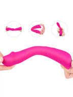 Güçlü Esnek Şarjlı Vibratör 21 cm