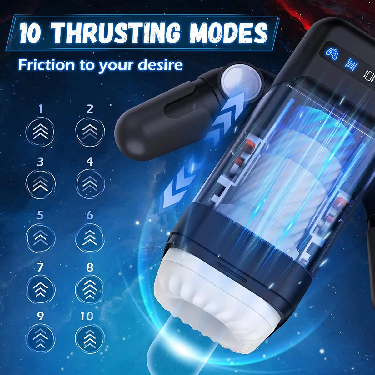 Tam Otomatik Isıtmalı Mastürbatör