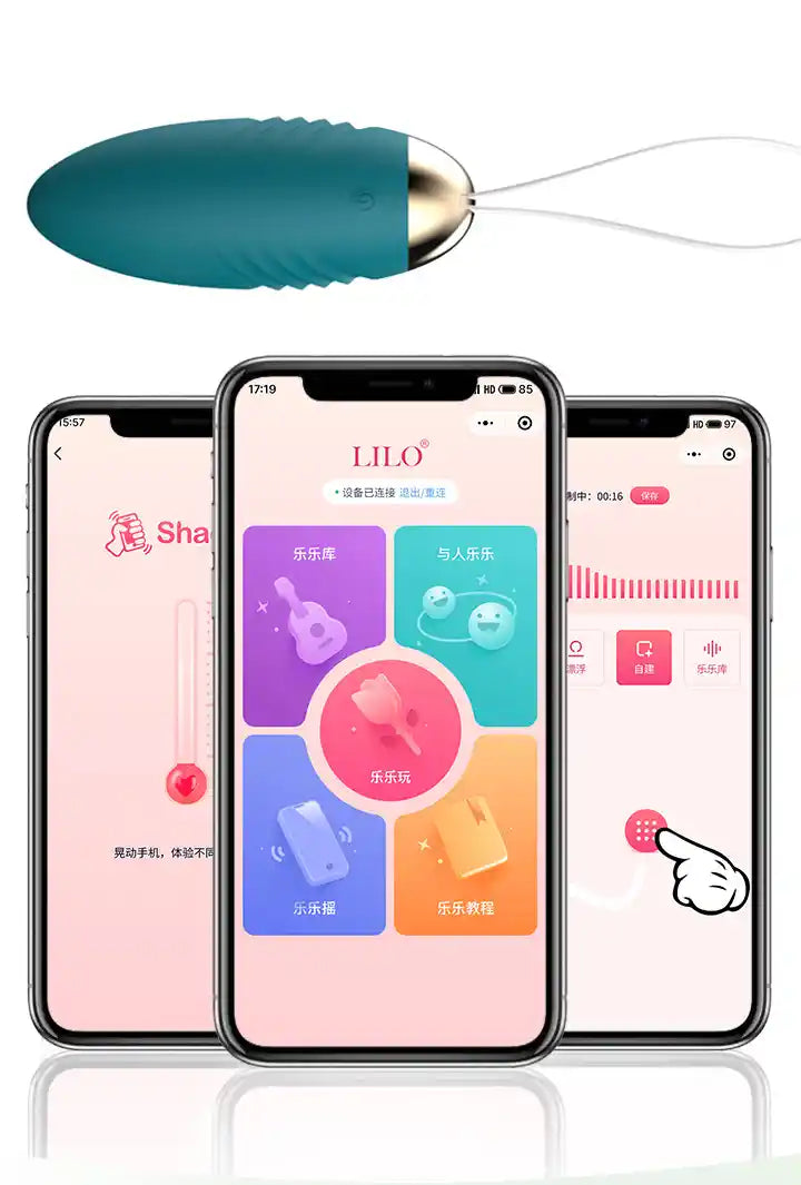 APP Control Giyilebilir Şarjlı Vibratör