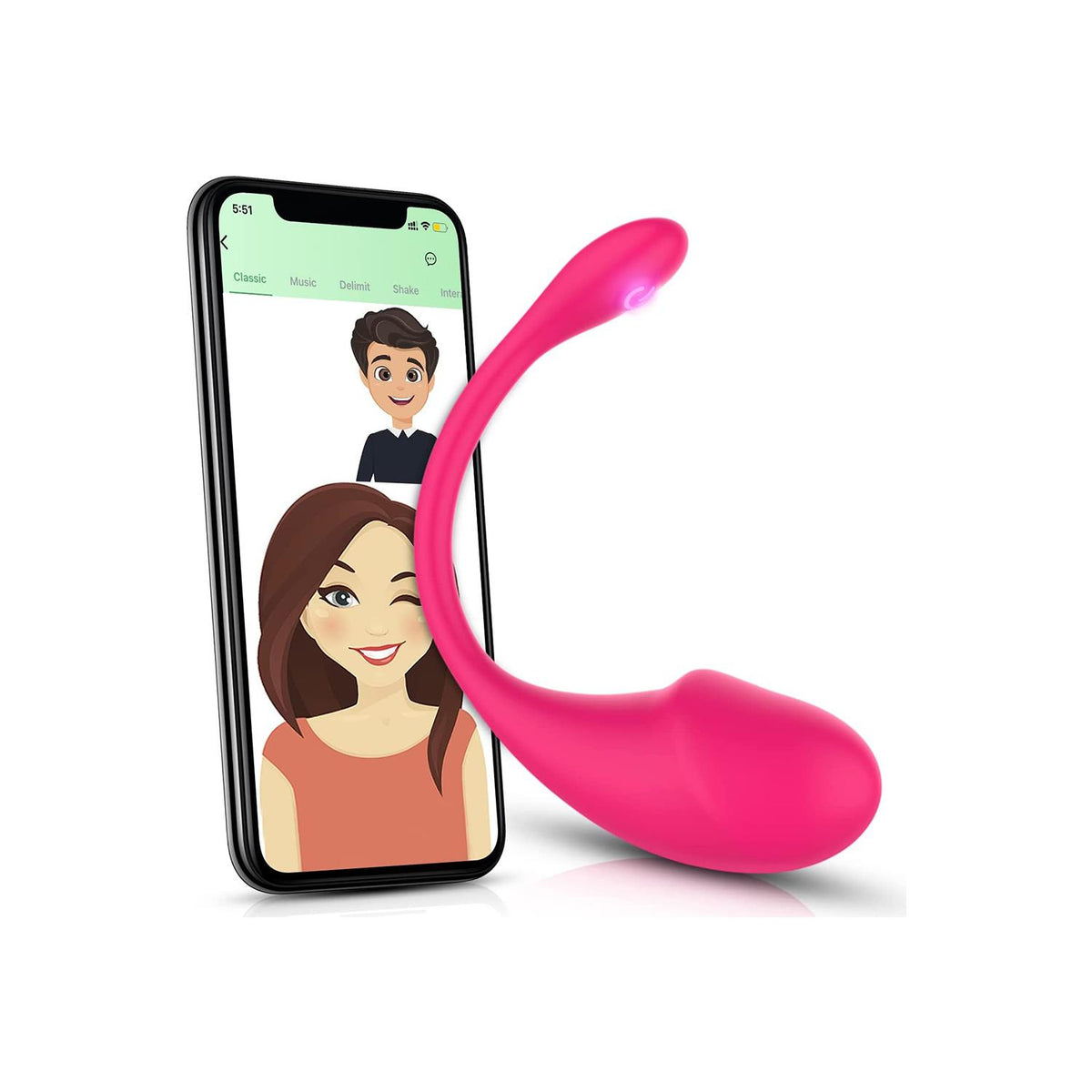 Telefon Kontrollü Yumurta Vibratör