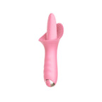 Tırtıklı Dil Vibratör Pembe