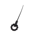 Titreşimli Boğumlu Penis Plug Siyah