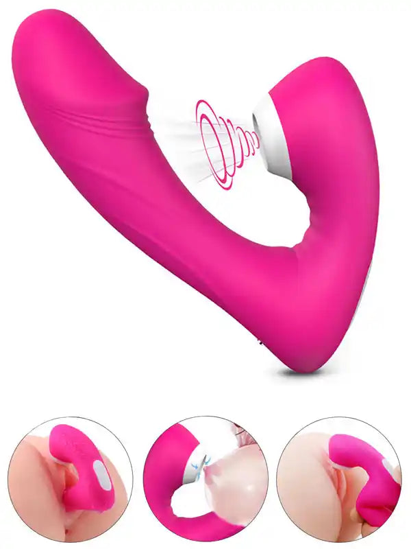 Vakumlu G Spot Vibratör Titreşimli Şarjlı